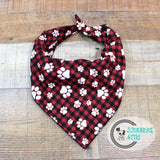 Buffalo Plaid Dog Bandana