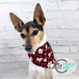 Buffalo Plaid Dog Bandana