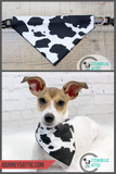 Cow Print Dog Bandana