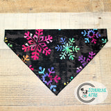 Snowflake Christmas Dog Bandana