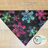 Snowflake Christmas Dog Bandana