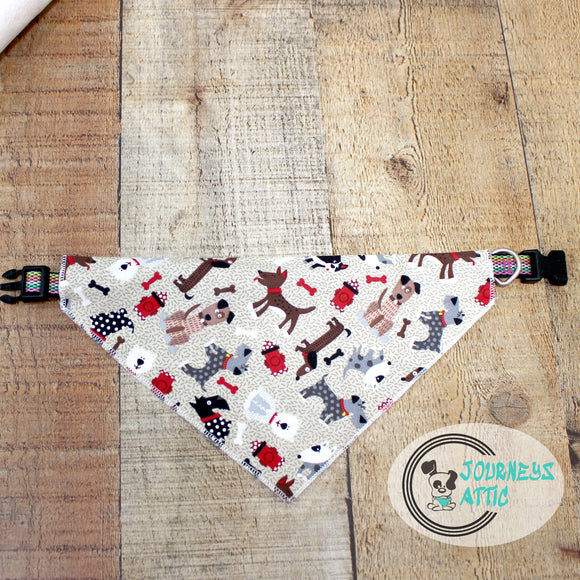 Puppy Fire Hydrants Dog Bandana