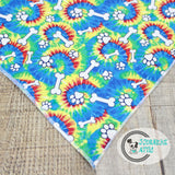 Tiedye Dog Bandana