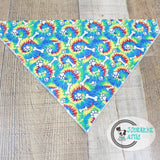 Tiedye Dog Bandana