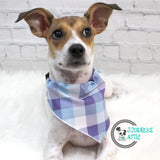 Easter Plaid Dog Bandana