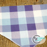 Easter Plaid Dog Bandana