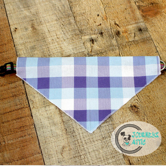 Easter Plaid Dog Bandana