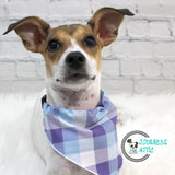 Easter Plaid Dog Bandana