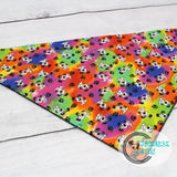 Rainbow Puppy Dog Bandana