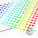 Rainbow Stars Dog Bandana