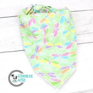 Dragonfly Spring Dog Bandana