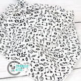 Music Note Dog Bandana