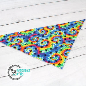 Tie Dye Dog Bandana