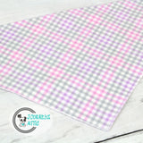 Easter Plaid Flannel Dog Bandana