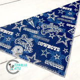 Retro Dallas Cowboys Dog Bandana