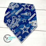 Retro Dallas Cowboys Dog Bandana