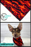 Fire Flames Dog Bandana