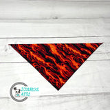 Fire Flames Dog Bandana