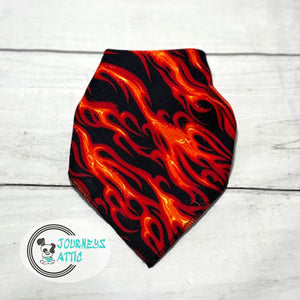 Fire Flames Dog Bandana