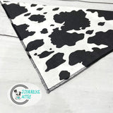 Cow Print Dog Bandana