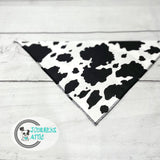 Cow Print Dog Bandana