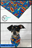 Comic Book Words Dog Bandana