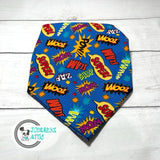 Comic Book Words Dog Bandana