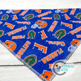 Blue Florida Gators Dog Bandana