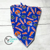 Blue Florida Gators Dog Bandana