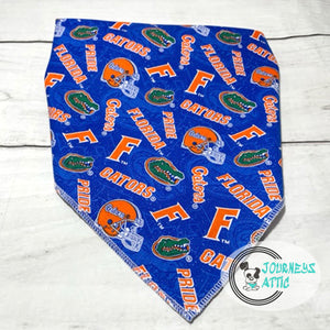 Blue Florida Gators Dog Bandana