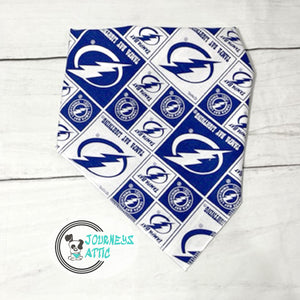 Tampa Bay Lightning Dog Bandana