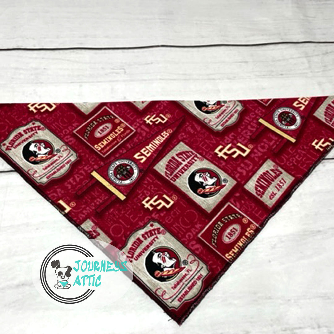 Florida State Seminoles NCAA Dog Collar Bandana