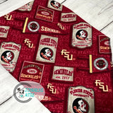 FSU Florida State Seminoles Dog Bandana