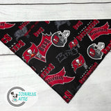 Retro Tampa Bay Buccaneers Dog Bandana